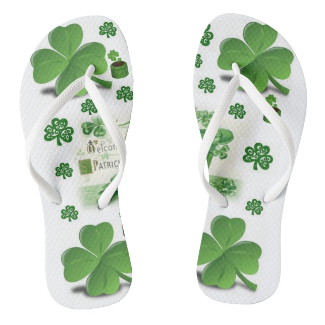 Flip Flops St. Patrick's Day (Footbed)
