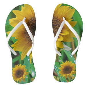 Flip Flops Sunflower