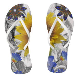 Flip Flops Sunflower