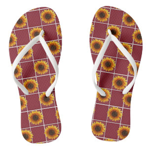 Flip Flops Sunflower