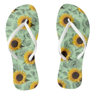 Flip Flops Sunflower