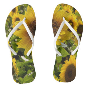 Flip Flops Sunflower