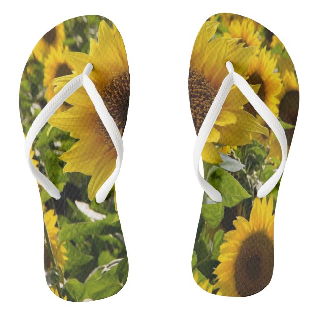 Flip Flops Sunflower (Footbed)