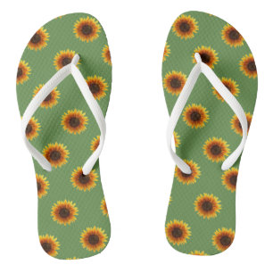 Flip Flops Sunflower