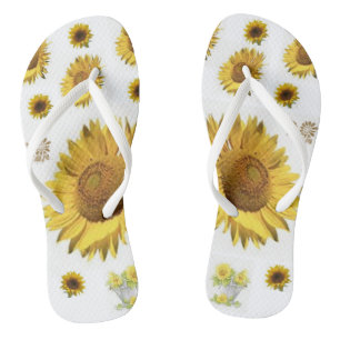 Flip Flops Sunflower