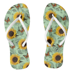 Flip Flops Sunflower