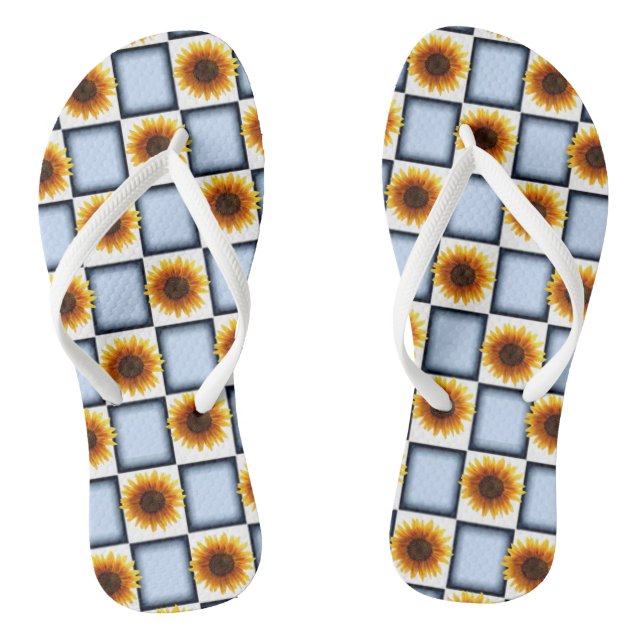 Flip Flops Sunflower (Footbed)