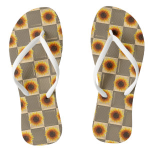 Flip Flops Sunflower