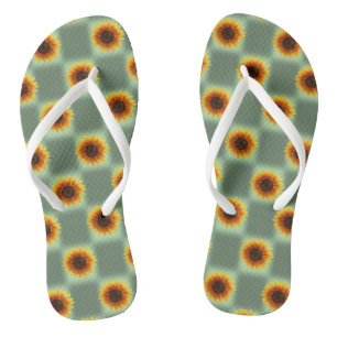 Flip Flops Sunflower