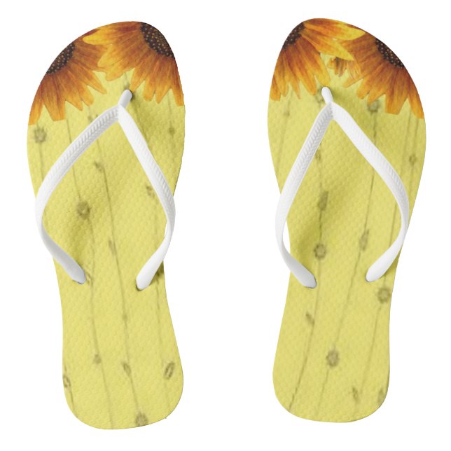 Flip Flops Sunflower (Footbed)
