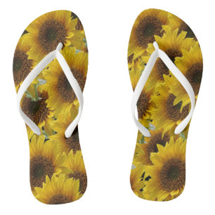 Flip Flops Sunflower