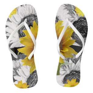 Flip Flops Sunflower