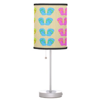 Flip Flops Table Lamp by TheHomeStore at Zazzle