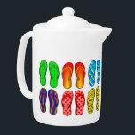 Flip Flops Teapot<br><div class="desc"></div>