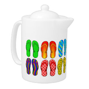 Flip Flops Teapot