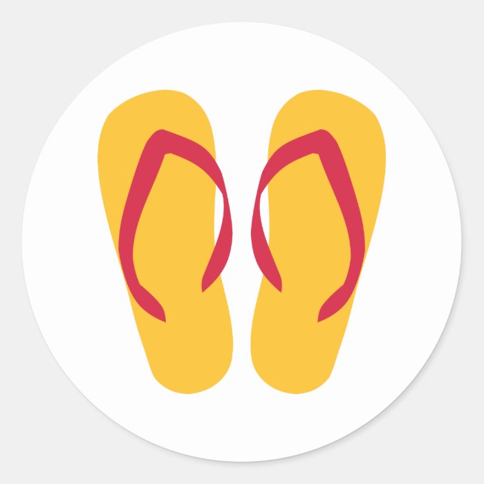 Flip Flops   Thongs Stickers