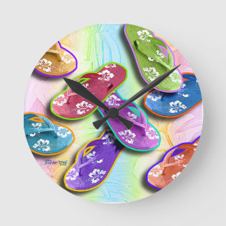 FLIP FLOPS WALL CLOCK