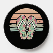 Flip Flops & Waves Fun Beach Vibes Phone