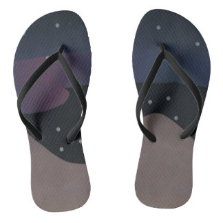 Flip-flops with a Starry Sky Flip Flops