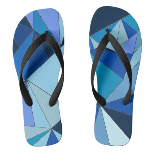 Flip Flops With Geometric Design 