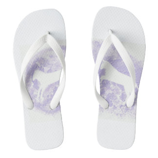 Flip-flops with Horse Design Flip Flops