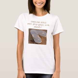 Flip-flops With Pearls T-Shirt