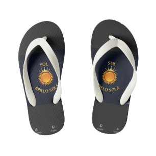 Flip Flops with Sol Brillo Sola Logo   Inspiration