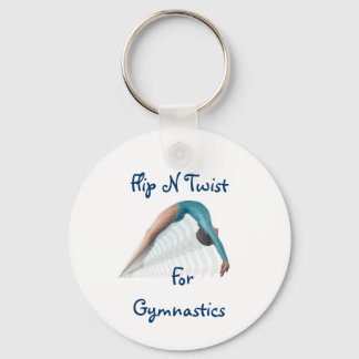 Flip N Twist, For Gymnastics Keychain
