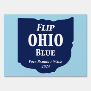 Flip Ohio Blue in 2024 Sign
