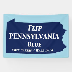Flip Pennsylvania Blue in 2024 Banner