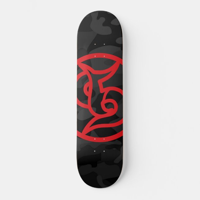 Flip Side Circlered Skateboard (Front)