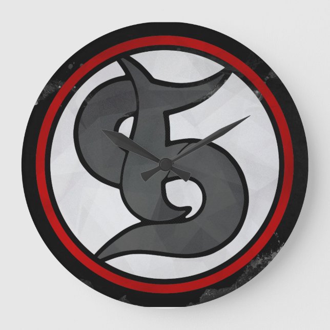 FLIP SIDE TEX PRO BG LARGE CLOCK (Front)