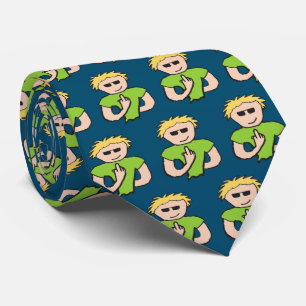 Flip The Bird Neck Tie