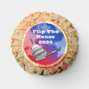 Flip The House Vote Blue 2024 Reese's Peanut Butter Cups