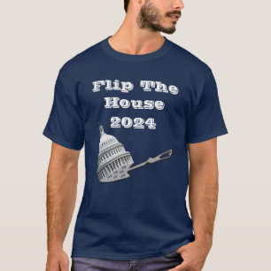 Flip The House Vote Blue 2024 T-Shirt