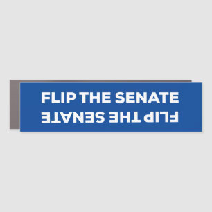 Flip the Senate Save the Courts & Democracy Car Magnet