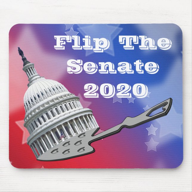 Flip The Senate Vote 2020 Mouse Pad (Front)