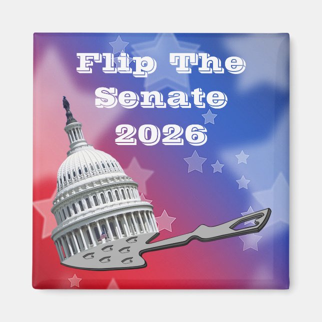 Flip The Senate Vote 2026 Magnet (Front)