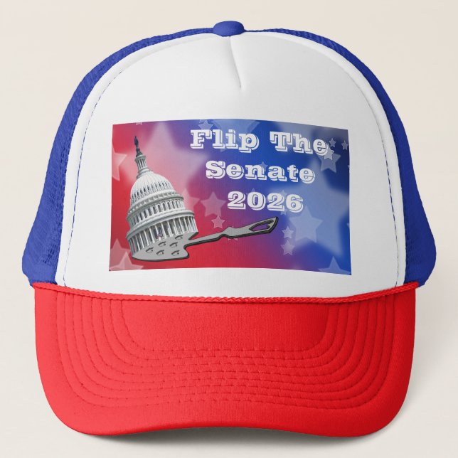 Flip The Senate Vote 2026 Trucker Hat (Front)