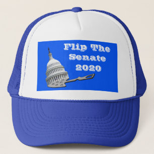 Flip The Senate Vote Blue 2020 Trucker Hat