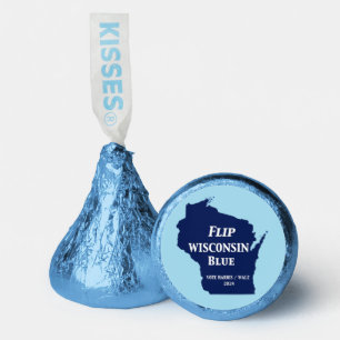 Flip Wisconsin Blue in 2024 Hershey®'s Kisses®