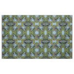 Flipflops Darker Green Design Fabric