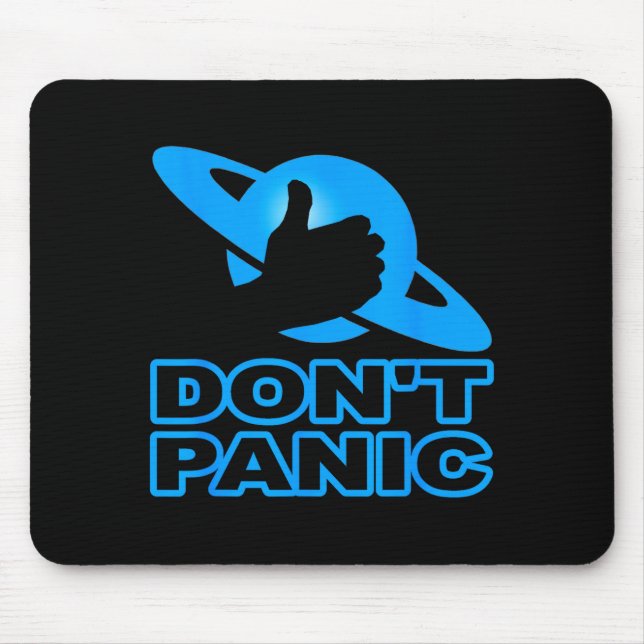Flipn Sweet Don't Panic  Mouse Pad (Front)