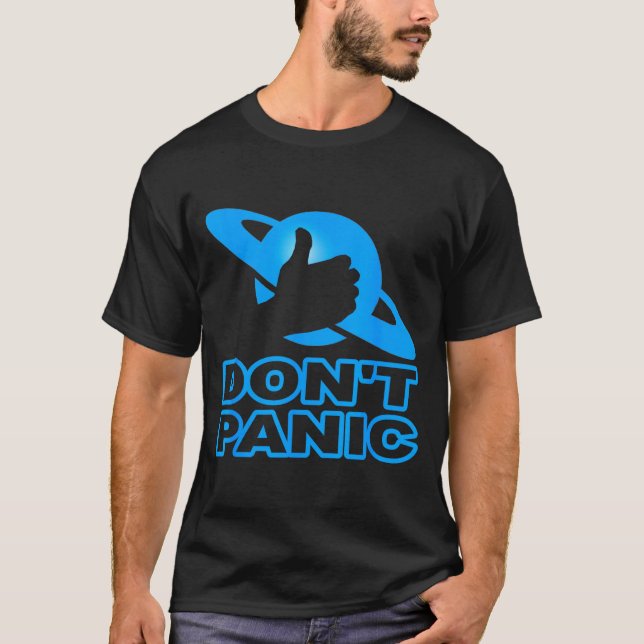 Flipn Sweet Don't Panic  T-Shirt (Front)