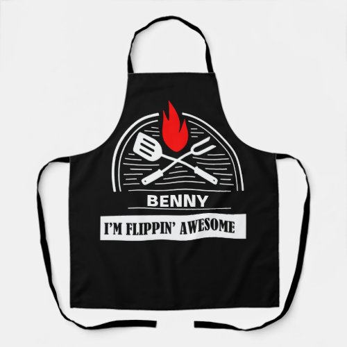 Flippin Awesome BBQ Apron