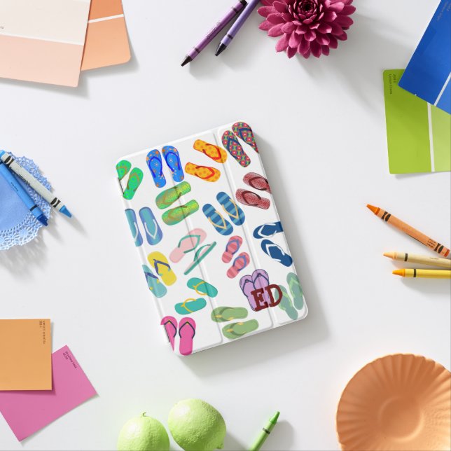 FLIPPIN' & FLOPPIN' iPad MINI COVER (In Situ)