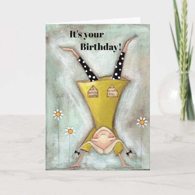 Flippin' Sweet - Birthday Card (Front)