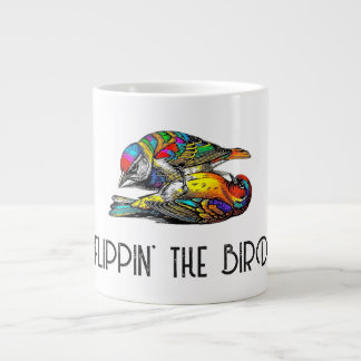 FLIPPIN' THE BIRD GIANT COFFEE MUG