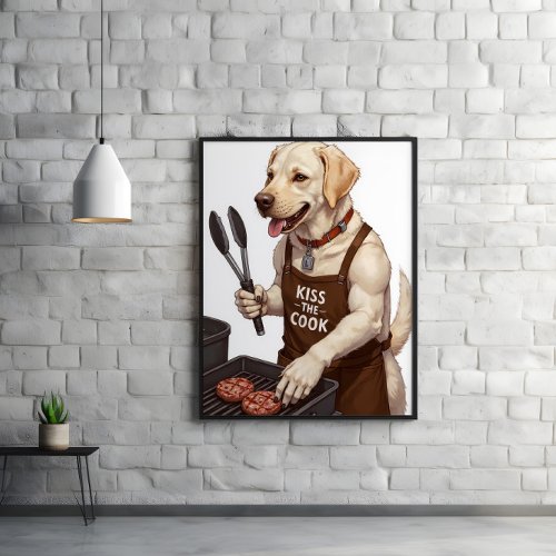 Flipping Burgers, Wagging Tails, Grill Boss Poster