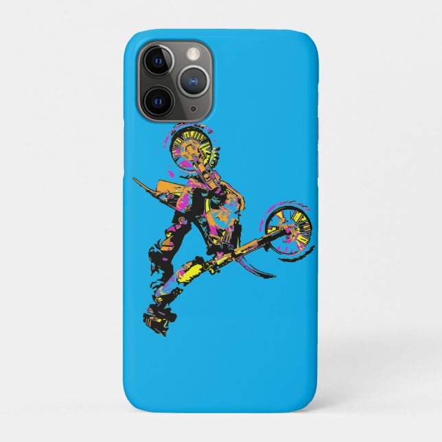 Flipping Out! - Freestyle Motocross Stunt Case-Mate iPhone Case (Back)